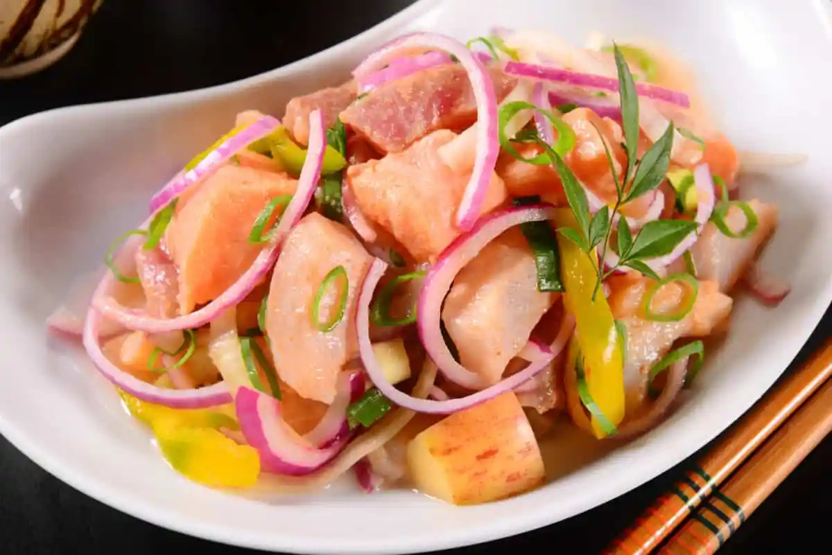Ceviche Simple de Salmón