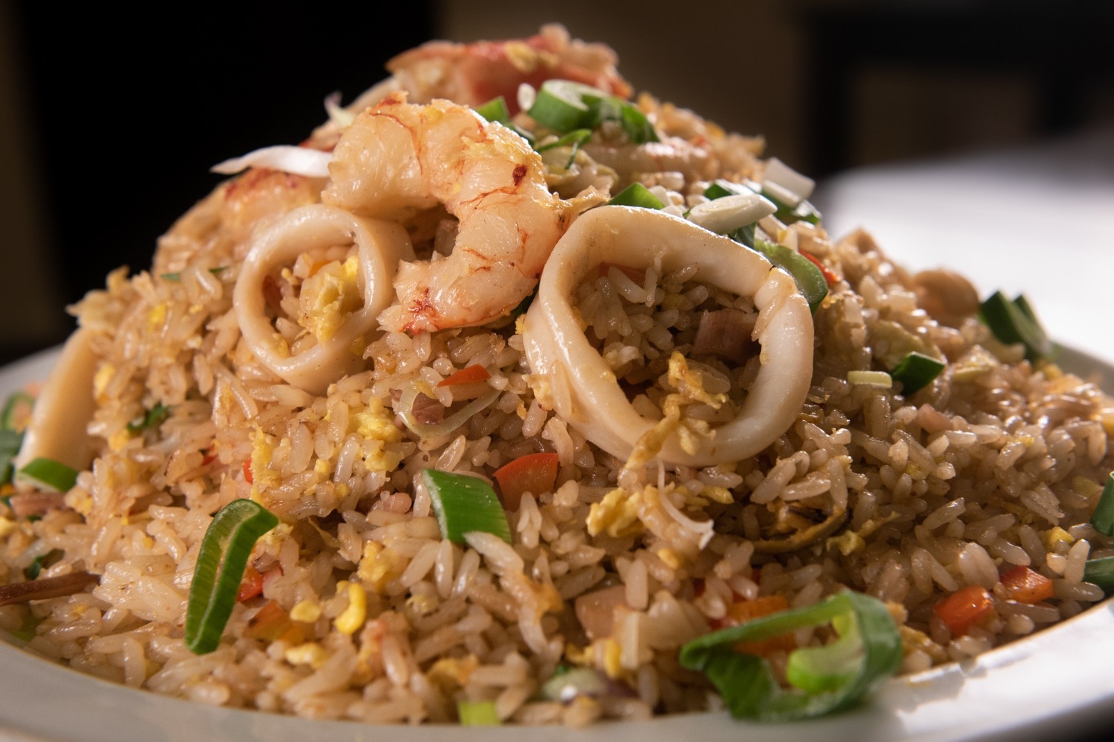 Arroz Chaufa de Mariscos